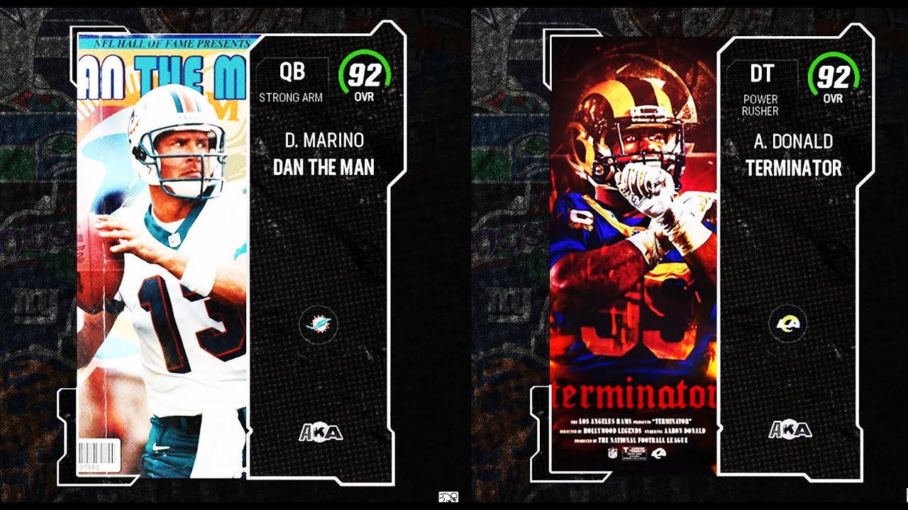 THESE AKA PLAYERS TOMORROW ARE FLAMES DONALD MARINO MADDEN 24 these-aka-players-tomorrow-are-flames-donald-marino-madden-24