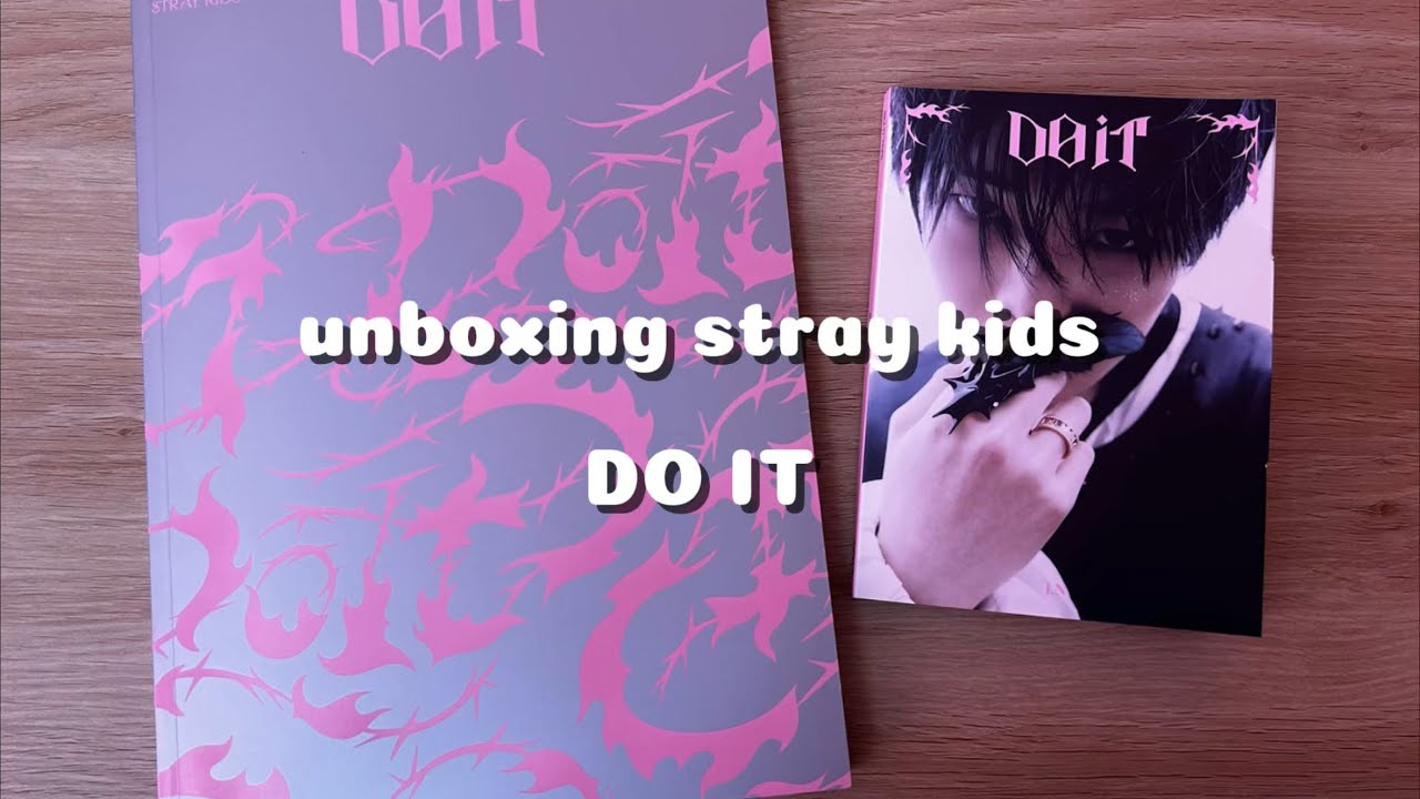 unboxing stray kids DO IT album | IT & I.N ver🤍 - YouTube