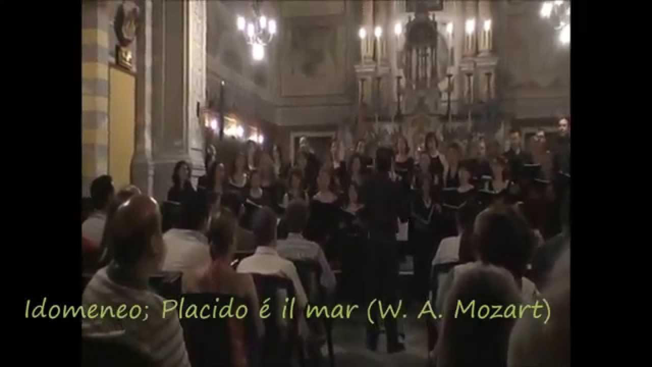 Idomeneo; placido é il mar (W. A. Mozart) /Ege Çağdaş Oda Korosu YouTube