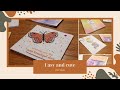 Làm thiệp Handmade | Easy Card Backgrounds | Quick Greetings Cards | DIY Birthday Cards