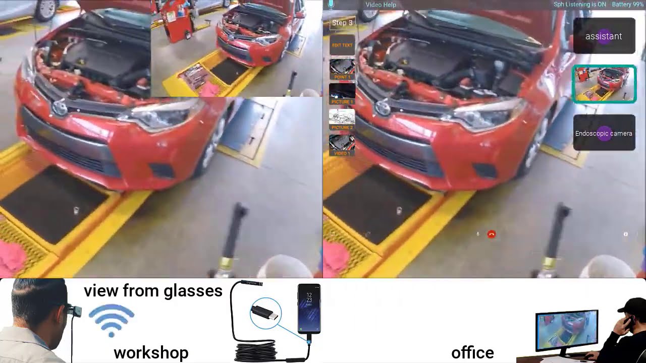 AutoRepair Cloud AR Solution For Vehicle Service