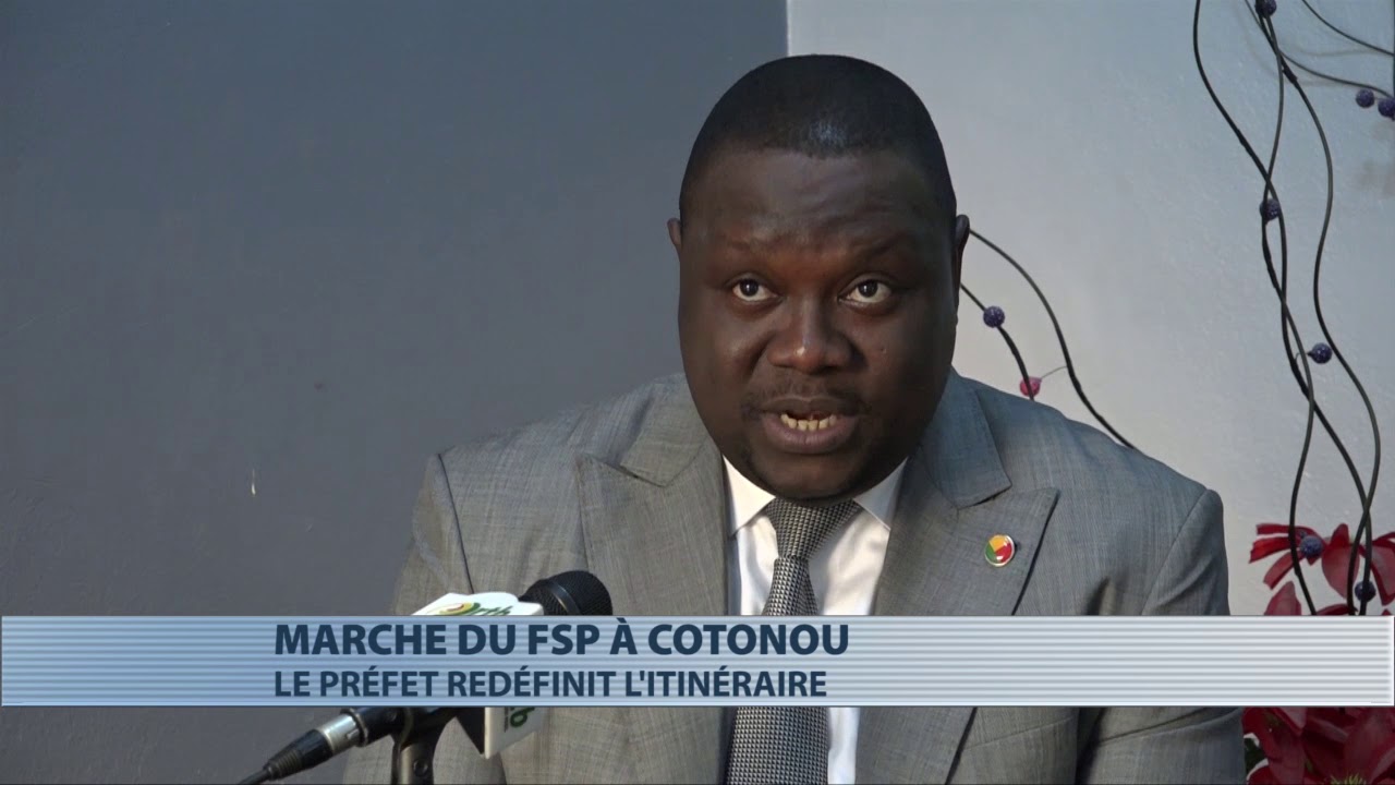Société : nouvel itinéraire de la marche du FSP à Cotonou