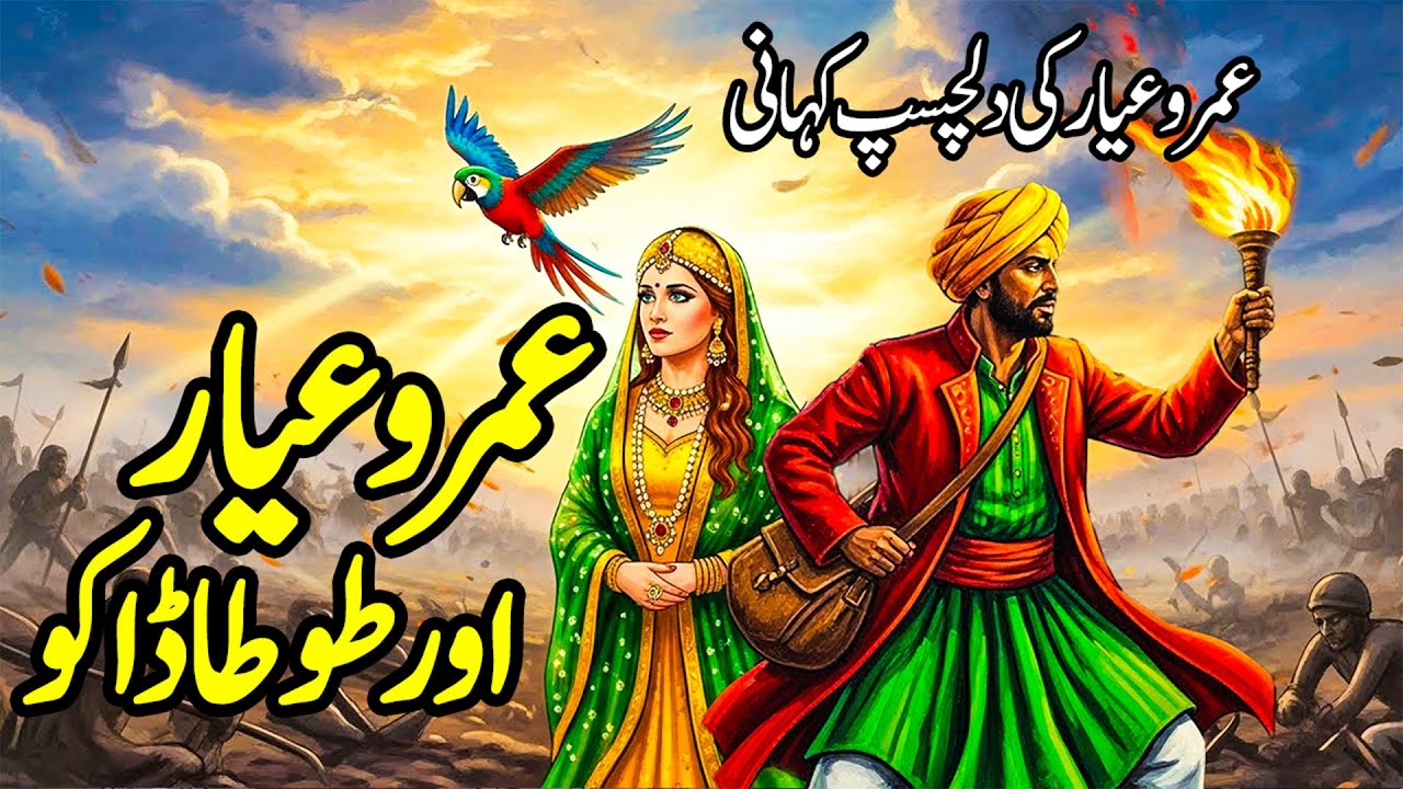 Umro Ayar Aur Tota Daaku | Umro Ki Kahani | Urdu Horror Story