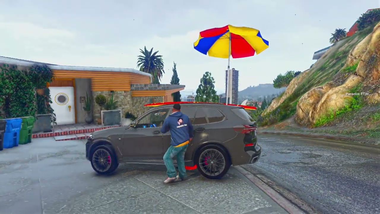 Franklin Opened Avengers Door With Shinchan In GTA 5 ! | Paradox FTW