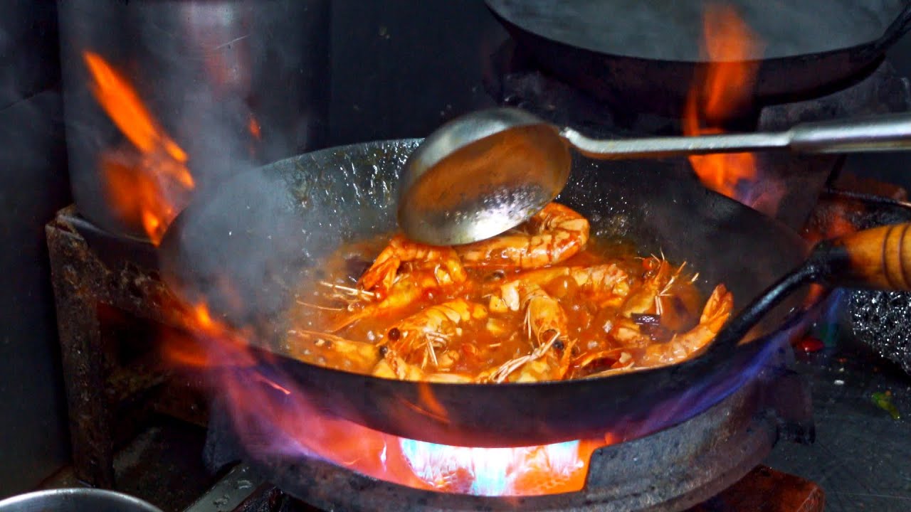 Одно блюдо в минуту! Тайваньское жаркое, Wok Skills на Тайване - тайваньская кухня