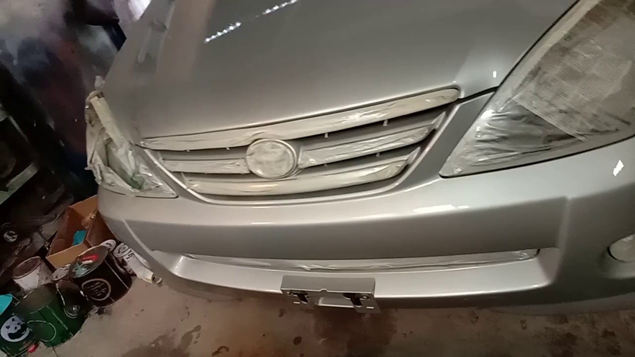 Avanza 2008 warna  silver  cat  sisip YouTube