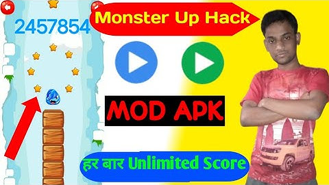 Monster Up Game Fully Hack || Mx Player Game Hack || Unlimited Score Hack || St Guruji ||