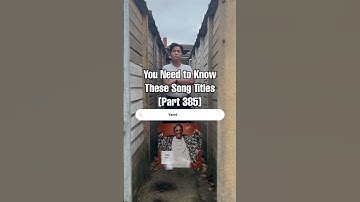 Thumbnail of Songs You Need to Know the Titles of [Part 385] #song #songs #viral