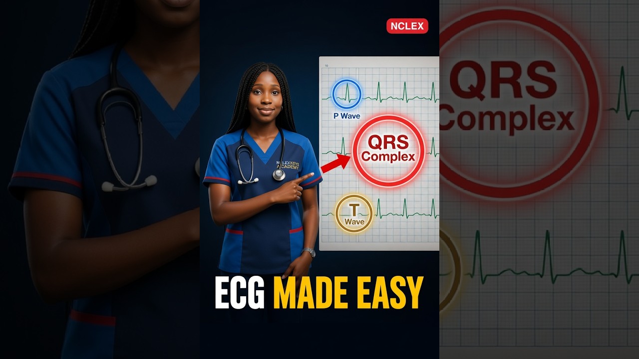 ECG Made Easy for NCLEX | Learn in 20 Minutes (Never Forget Again ...