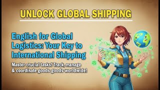 English for Global Logistics: Your Key to I ... | Improve Your English Fluency✅️ | With Audio Book 📖