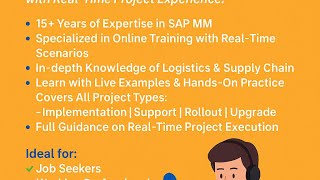 Self learning SAP MM Class videos from RD