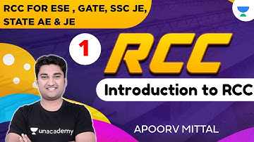 Introduction To RCC | RCC For ESE, GATE, SSC JE, STATE AE & JE | Apoorv Mittal