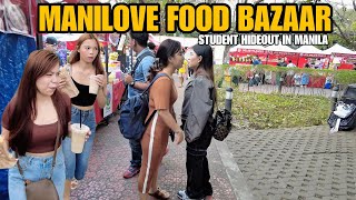 Downtown Manila City Food Bazaar manilove New Student Hide Out Philippines4k
