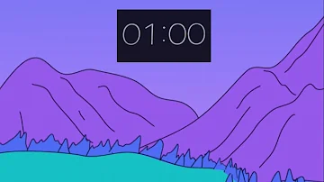 1 Min Classroom Timer // MOUNTAIN RIDGE // Relaxing Music