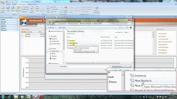 Access 2007 Tutorial How To Create a Table by Linking to an Excel 2007 Wbk