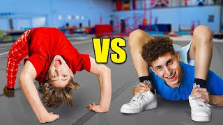 BROTHERS VS EXTREME GYMNASTICS CHALLENGES !!