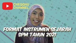 FORMAT INSTRUMEN SEJARAH SPM TAHUN 2021