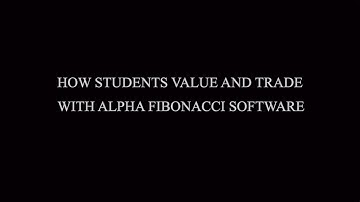 How Students Value and Trade with Alpha Fibonacci Software on Futures, Stocks, Bitcoins and Options