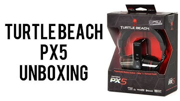 Turtle Beach PX5 Wireless Headset Unboxing