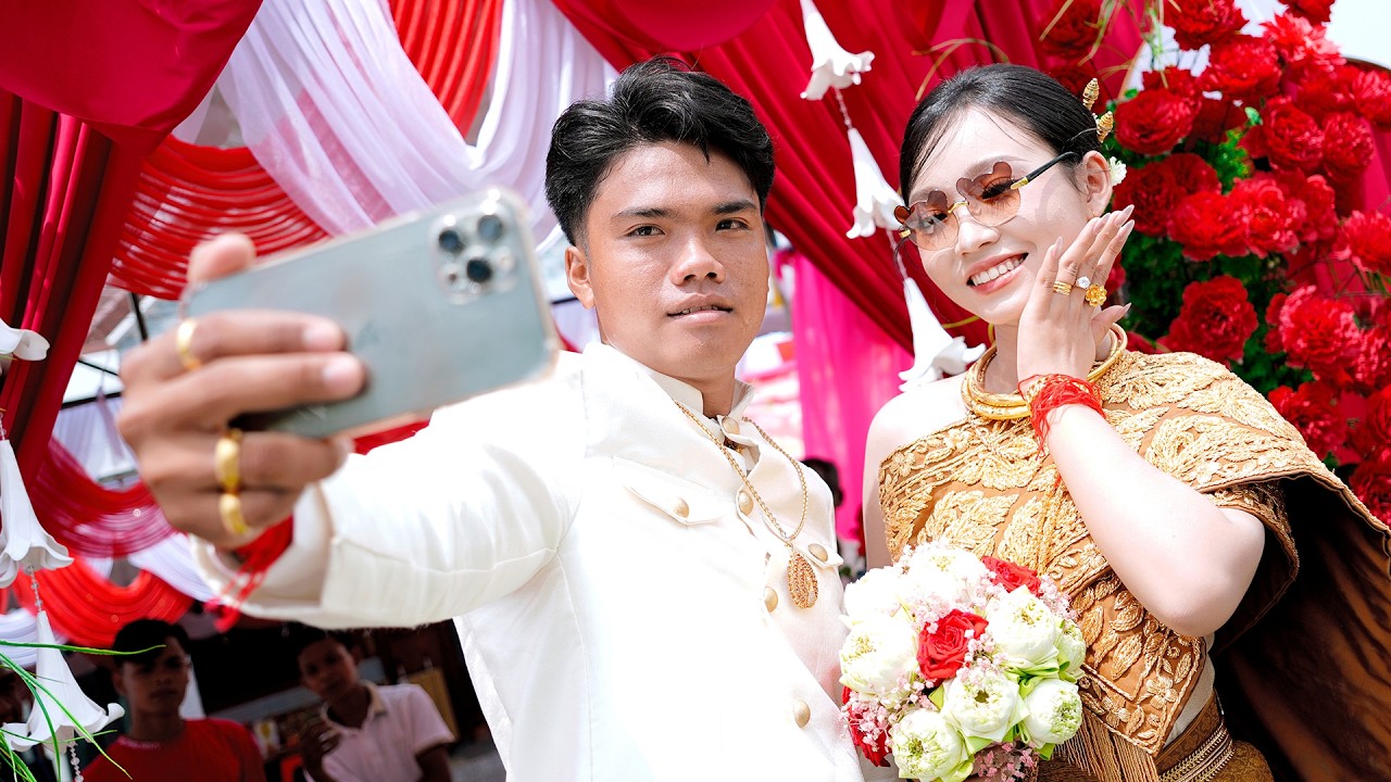 Wedding khmer Thạch Thiệu  & D. Thị Mộng cầm