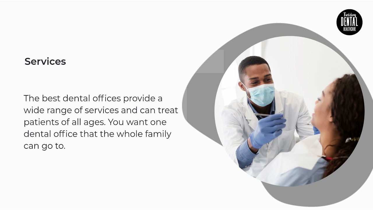 How to Choose a Good Dentist Fielding Dental Healthcare YouTube