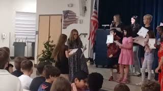 4th quarter HONOR 🎖 ROLL 4TH GRADE, Mrs. Jessica Wills class, May 2024 Congrats to Erica & Elijah