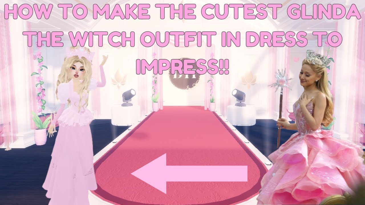HOW TO MAKE THE CUTEST GLINDA THE WITCH OUTFIT IN DRESS TO IMPRESS how-to-make-the-cutest-glinda-the-witch-outfit-in-dress-to-impress