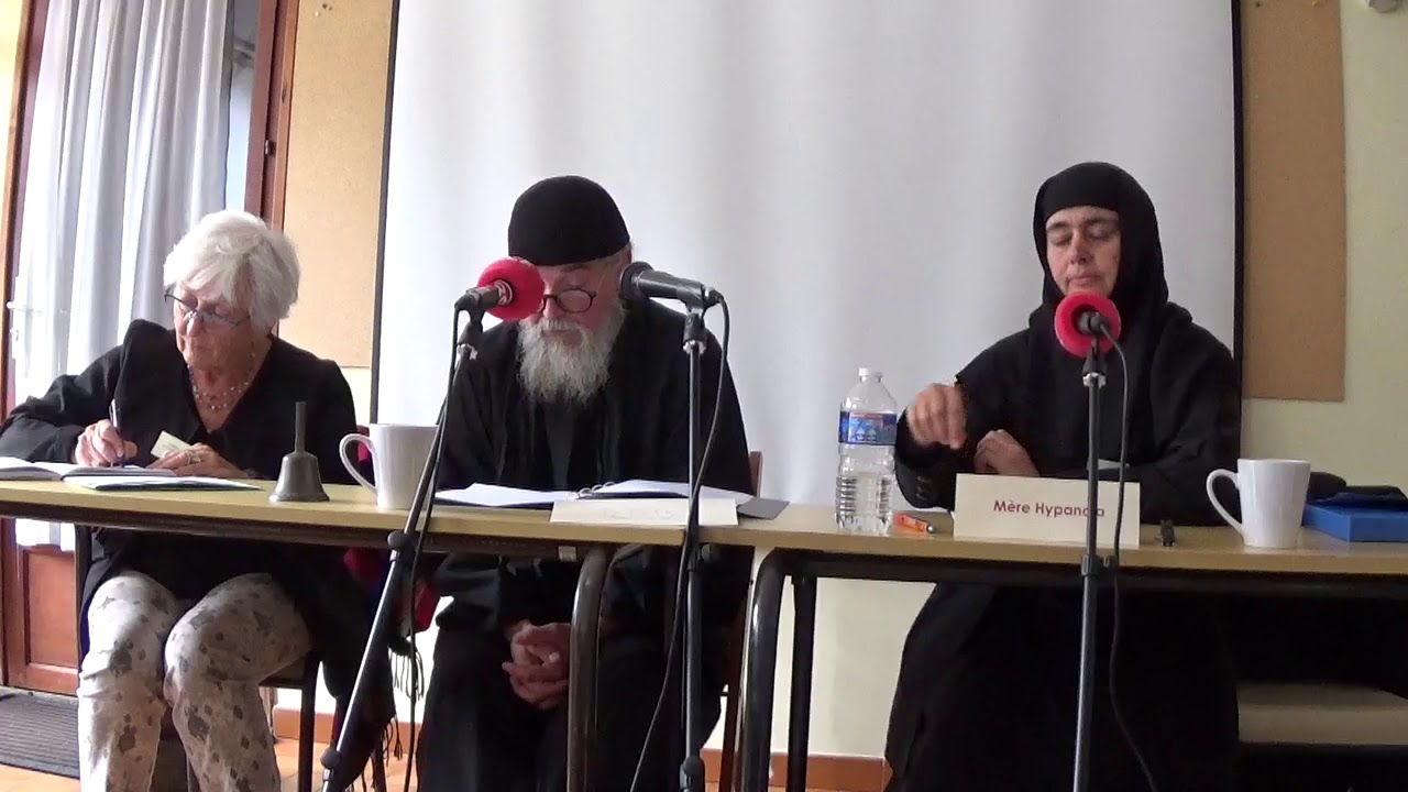 Ecologie : Conférence de Mère Hypendia et Pere Theotokis 