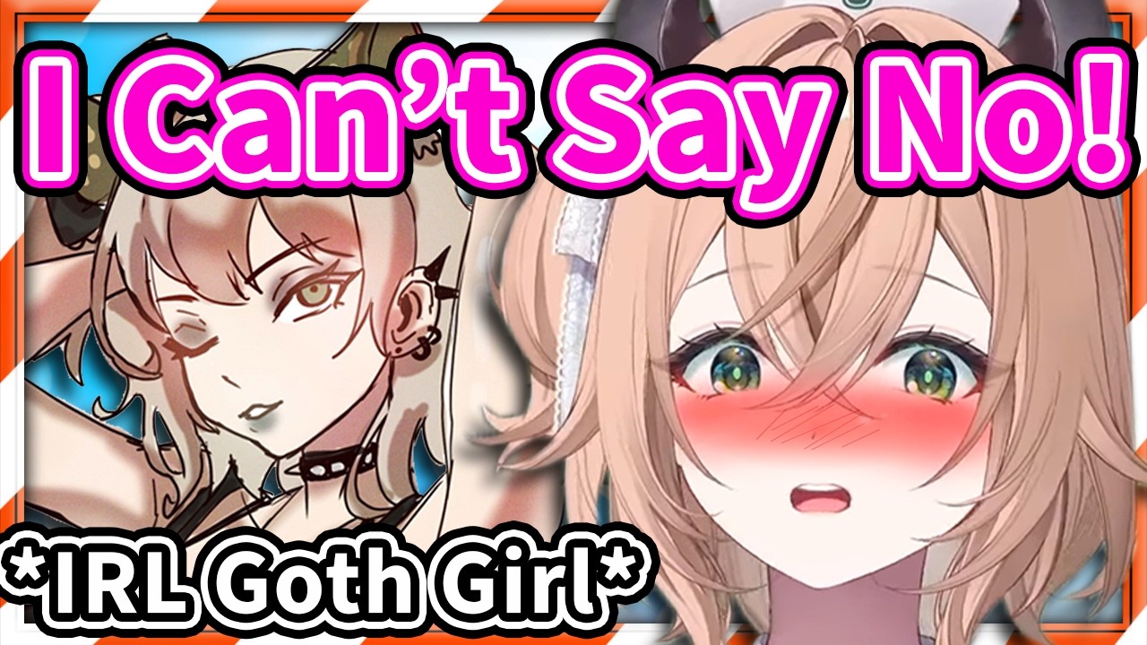 Nimi Meets an IRL Goth Girl and Goes Weak For Her 【NIMI NIGHTMARE】