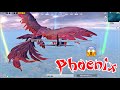 Phoenix dragon ice tiger turtle god in erangel  pubg mobile