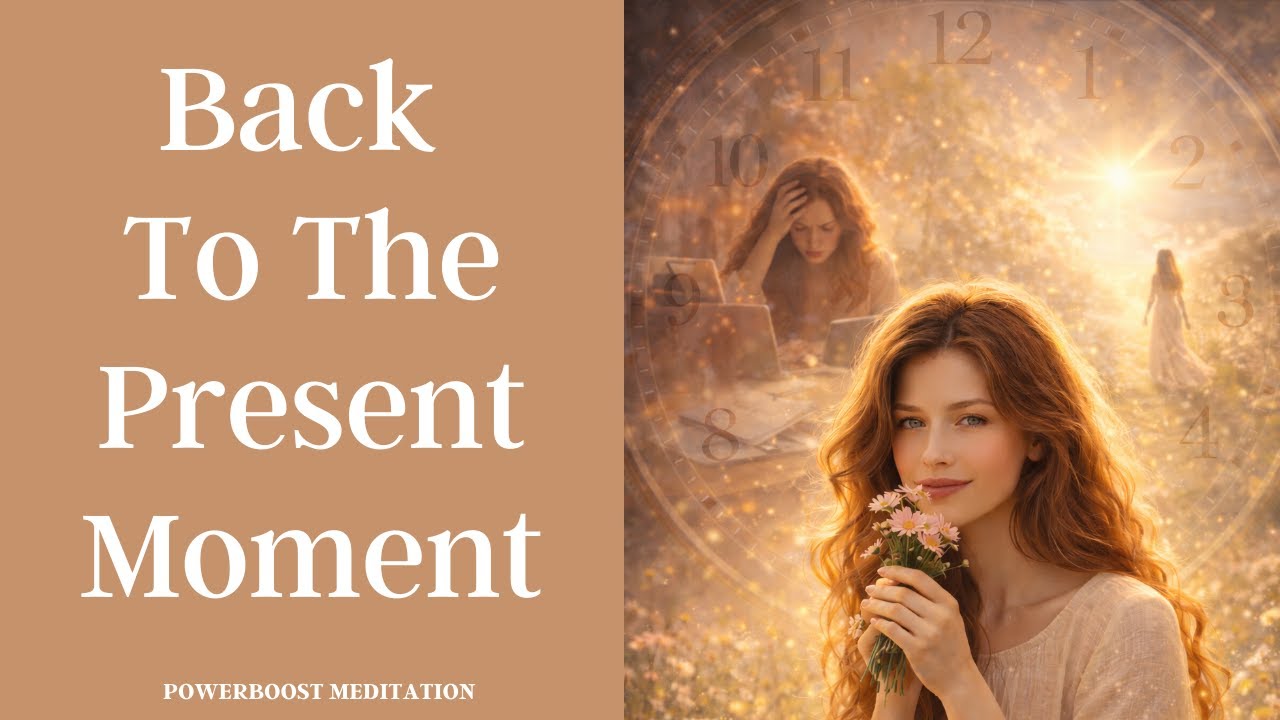 BACK TO THE PRESENT MOMENT with Ines: Powerboost Meditation