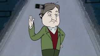 Stephen Fry : animated music video : MrWeebl