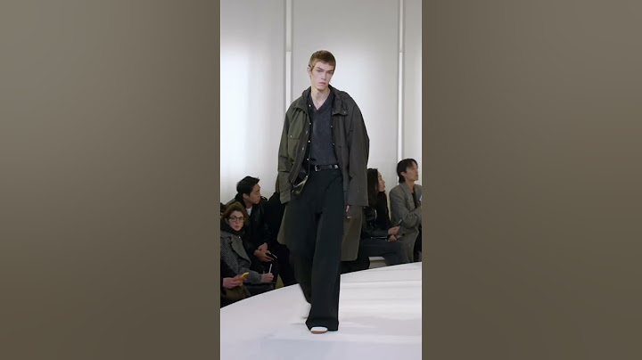 LEMAIRE FALL/WINTER 2025-2026 MENSWEAR COLLECTION