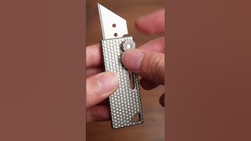 Dao rọc giấy bằng Titanium của Maratac. Giá bán 860.000đ (0965.252.971)