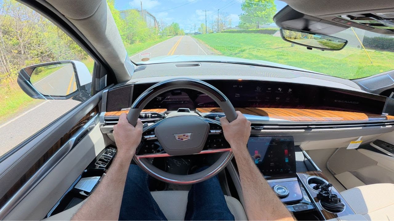 2025 Cadillac Escalade Sport Platinum: POV Drive, Walkaround and ASMR