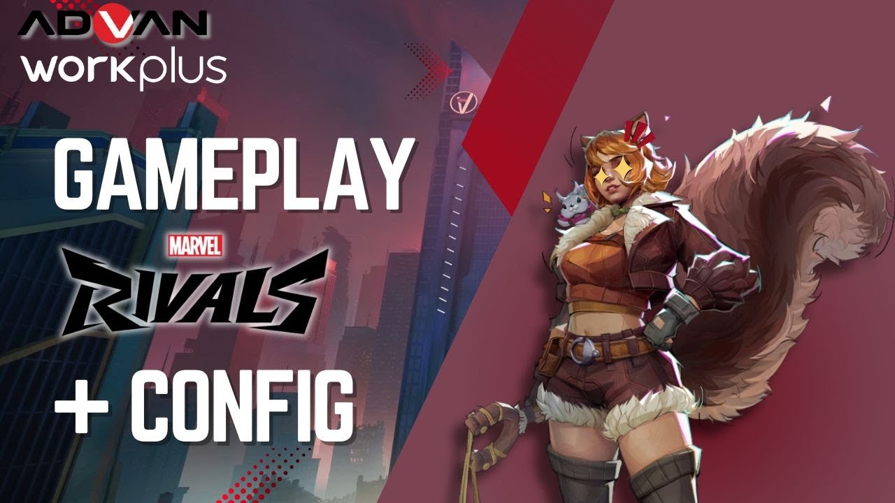 Marvel Rivals Config Pak Gameplay + Config Marvel Rivals | Advan Workplus R5 - YouTube