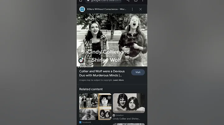 9. Cindy Collier and Shirley Wolf