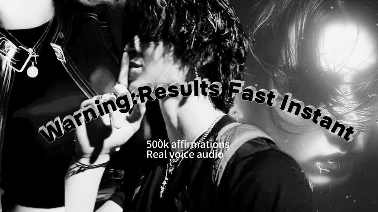 ⚠️Brutal Booster,Higher Self “500k affir””realvoice””subliminal”