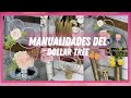 MANUALIDADES DEL DOLLAR TREE/DECORACIONES ECONOMICAS CON COSAS DEL DOLLAR TREE