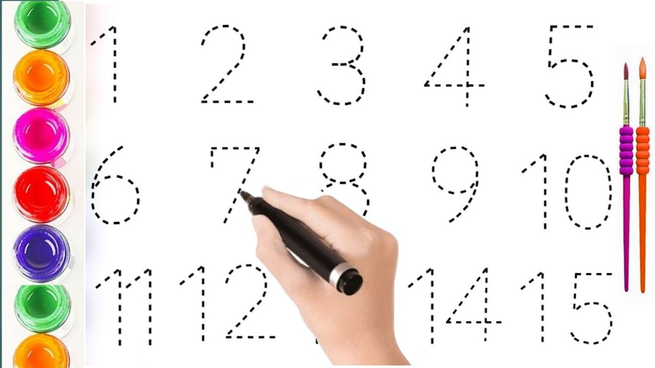 123 numbers, Counting, numbers, 1 to 20 numbers, numbers song, Alphabet ...