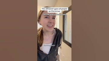 POV: the different types of people on Christmas🎄🎁 #comedy #relatabe #skit #pov