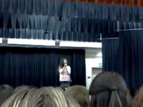 EPMS Talent Show- Reyna Singing