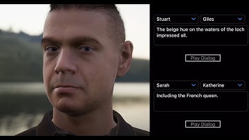 Unreal Engine - Realitalk Demo - Metahuman With CereProc Text To Speech Audio and Facial Animation