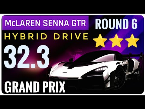 Asphalt 9 | McLaren GTR GRAND Prix Round 6 TOUCH Drive Hybrid Drive 3 star run
