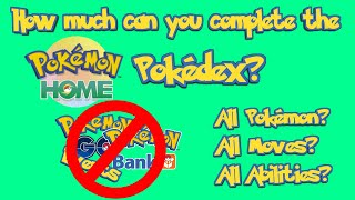 How much can you complete the Pokémon Home Pokédex using only the Switch games? screenshot 3