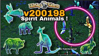 Update v200198 (Finally 👻Spirit Animals & New Companion) | WOLF TALES || 4017