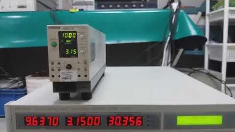 63203 Chroma Electronic Load Test