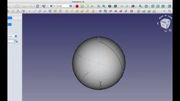 FreeCAD - Create a sphere with thickness.