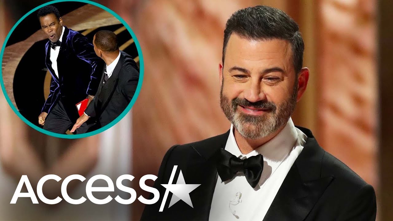 Every Time Jimmy Kimmel Joked About Will Smith Slapping Chris Rock at 2023 Oscars