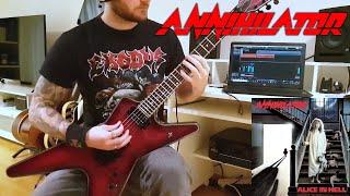 Annihilator - Human Insecticide (Guitar Cover) HD